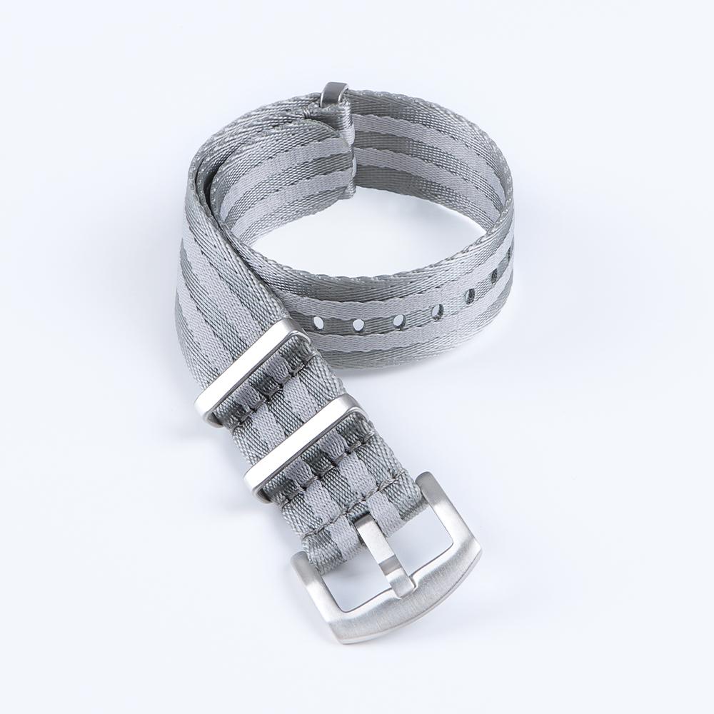 Nailono drobės laikrodžio dirželis 20mm 22mm for Omega 007 Karinis Sportinis Apyrankė Didelio Tankio Austa Juosta Vyrams Moterims Apyrankė for Seiko 5