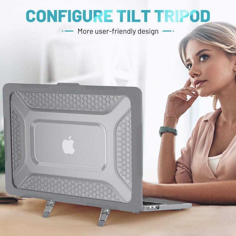 Transparent TPU Shockproof Case MacBook Air 13.6 Inch A2681 Slim Protective Cover Black Gray Blue Rose Gold