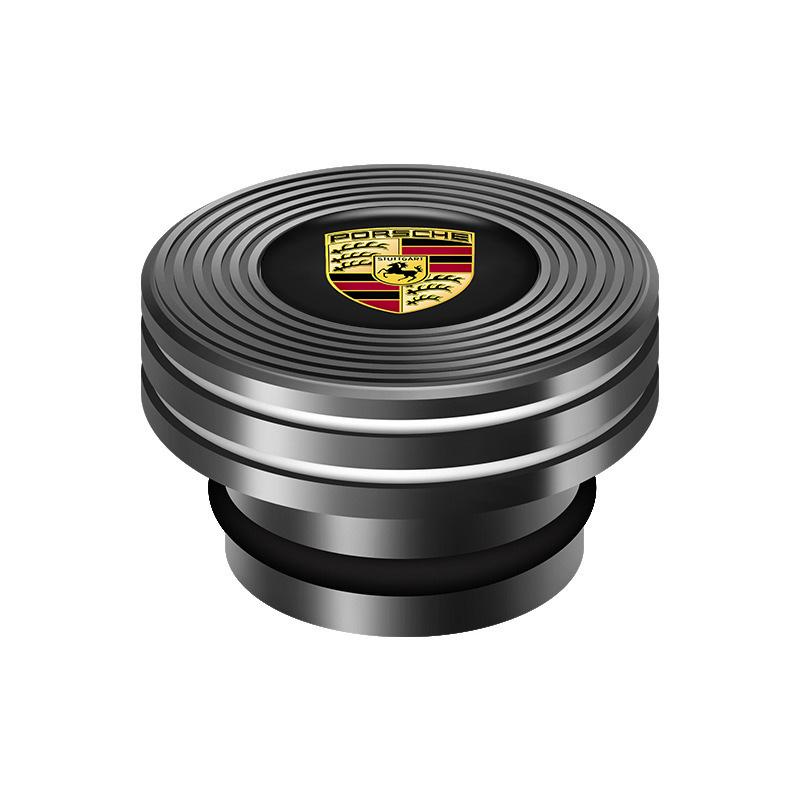 Zinc Alloy Car Cigarette Lighter Anti-Dust Cover Protection Cap for Porsche 911 718 Cayenne Cayman Panamera Macan Taycan Boxster