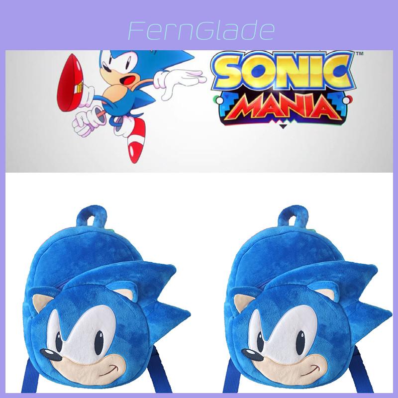 Pluszowy plecak Sonic Kolorowy i modny plecak dla maluchów i dzieci