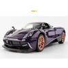 1/32 Pagani Huayra Dinastia Diecasts Toy Vehicles Car Model Alloy Boys Toy Car Simulation Sound Light Collectibles Kids Toy Gift