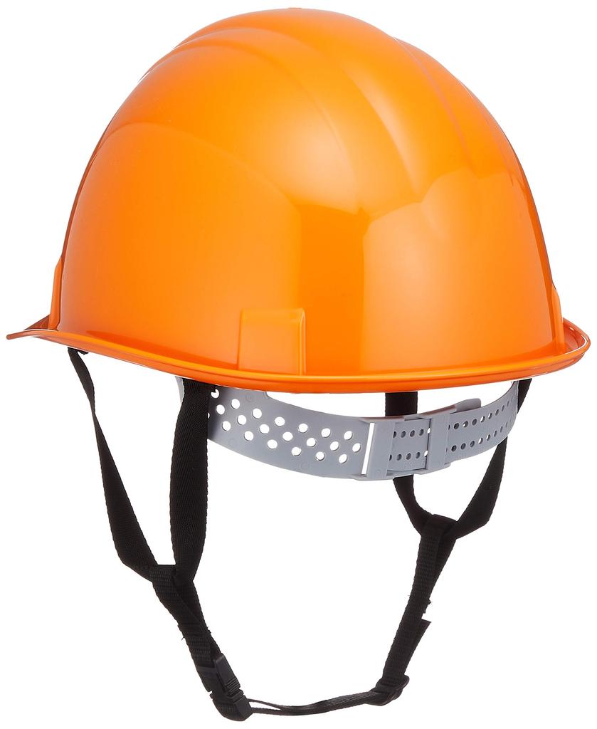 TOYO SAFETY American Made in Japan Helmet, Orange, No. 170, Style,
