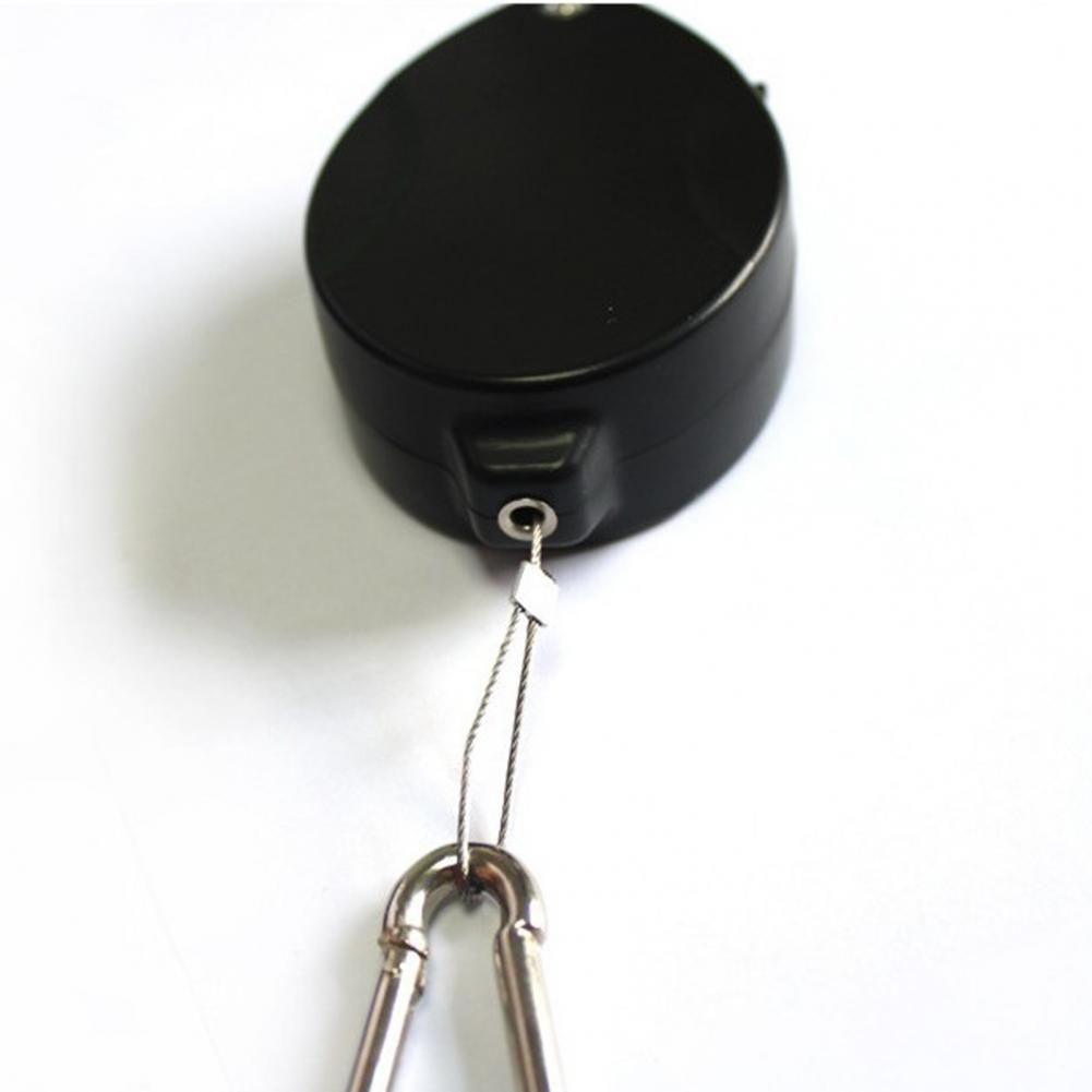 20*6cm Zahradnický Teleskopický Hák pro Zavěšení Rostlin Zatahovací Závěsy na Rostliny s Kladkou Nastavitelný Zahradní Hák Balkon Veranda