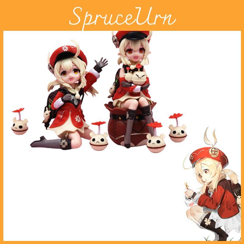 High-quality Original God Klee Spark Knight Gk Klee Sitting And Standing Game Peripheral Decorative Model 11-13cm Pvc Statue