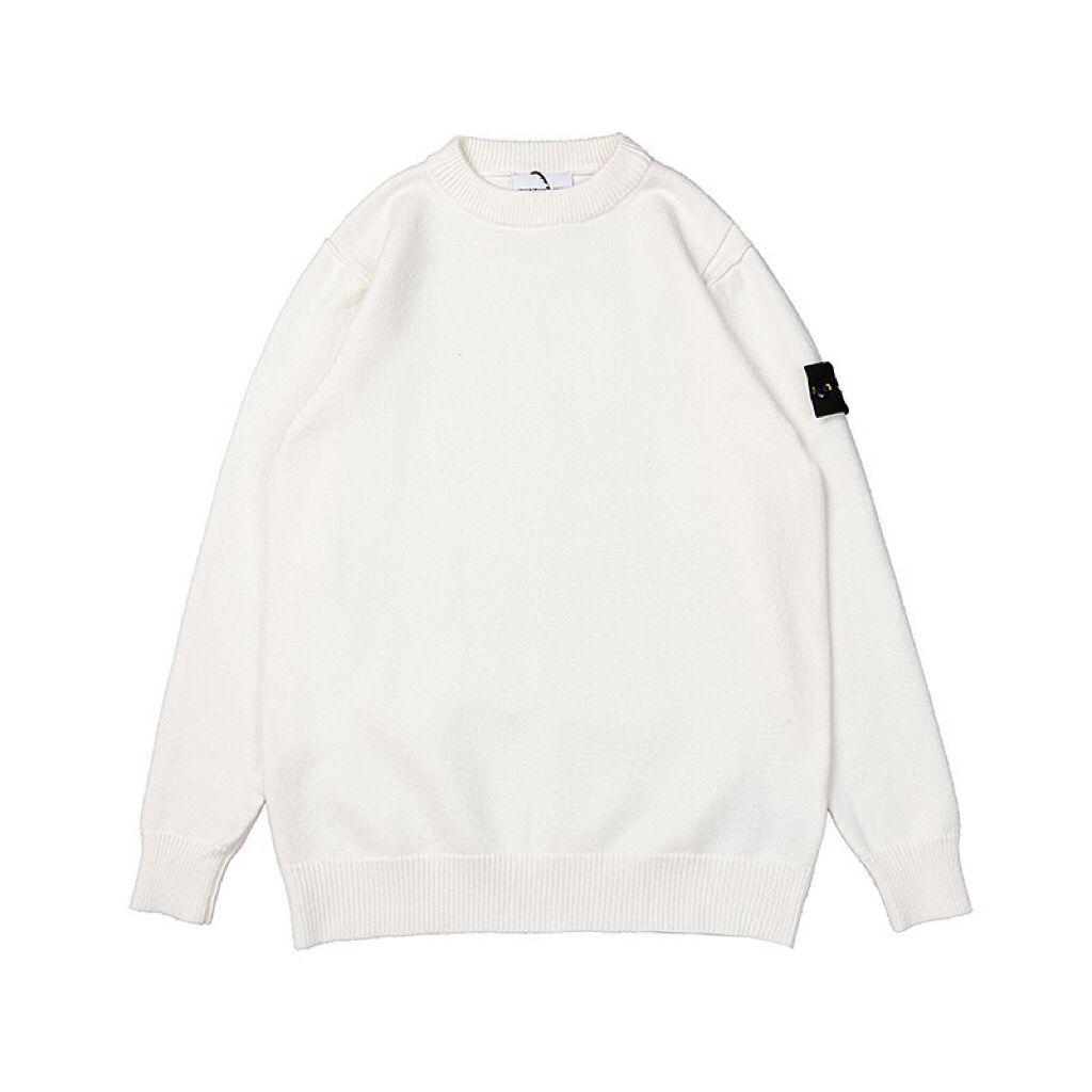 Premium Autumn/Winter Round Neck Casual Knit Pullover Sweater L