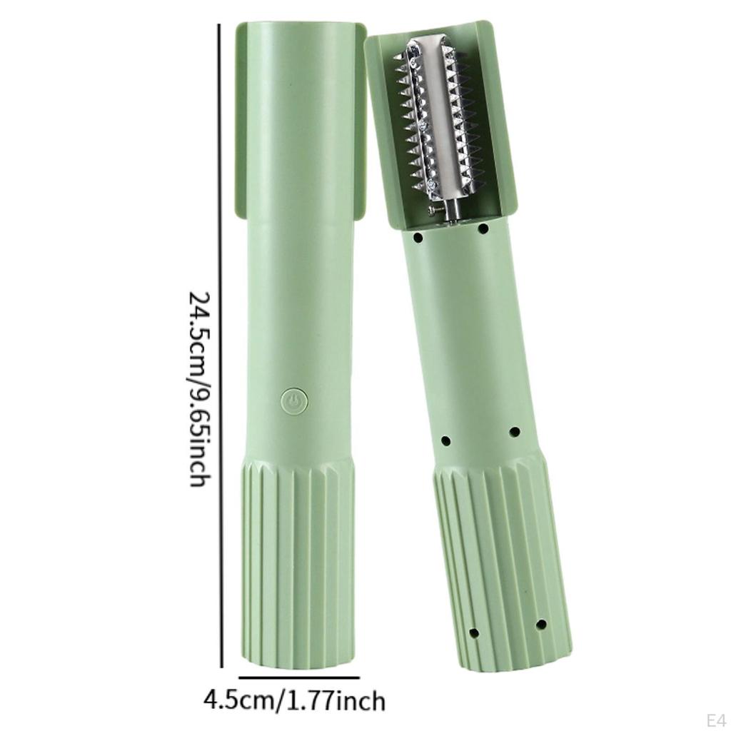 Electric Fish Scaler Cleaner Fishes Cleaning Tool Descaler Fishscale Remover for Seafood