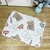 Source Factory Custom Printed Rectangular Anti-Slip Pet Training Mat Soft Breathable Washable Pee Pads for Sleeping
