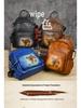 Top Grain Cowhide Retro Large Capacity Women's Backpack, Vegetable Tanned Leather Shoulder Bag, Handmade and Practical.