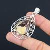 Friendship Day Sale 925 Sterling Silver Natural Coconut Jasper Pendant Jewelry