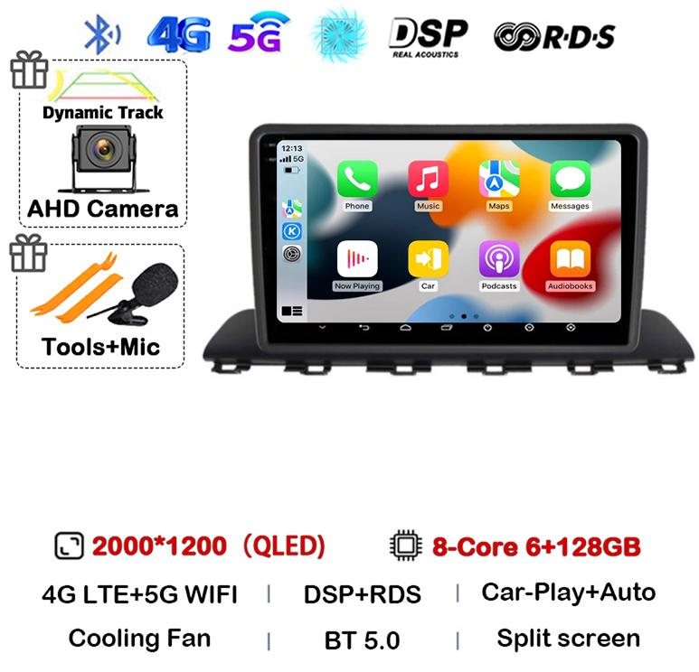 Android 14 Carplay Auto WIFI+4G For Hyundai HB20 2021 2020 Autoradio Navigation Multimedia Video Player 2Din DVD Car Stereo GPS