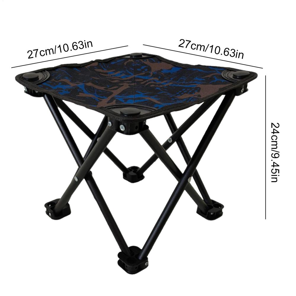 Outdoor Folding Chair Outdoor Chairs Folding Camping Accessories Heavy Duty Lightweight Support With Storage Bag Portable For