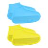 1 Pair Rain Boot Cover Waterproof Silicone Shoe Covers Anti-Slip Elastic Overshoes Thickened Rainproof Shoe Protectors