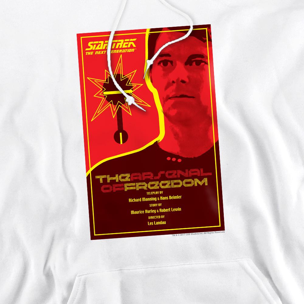STAR TREK Mens The Next Generation Season 1 Episode 21 Hoodie