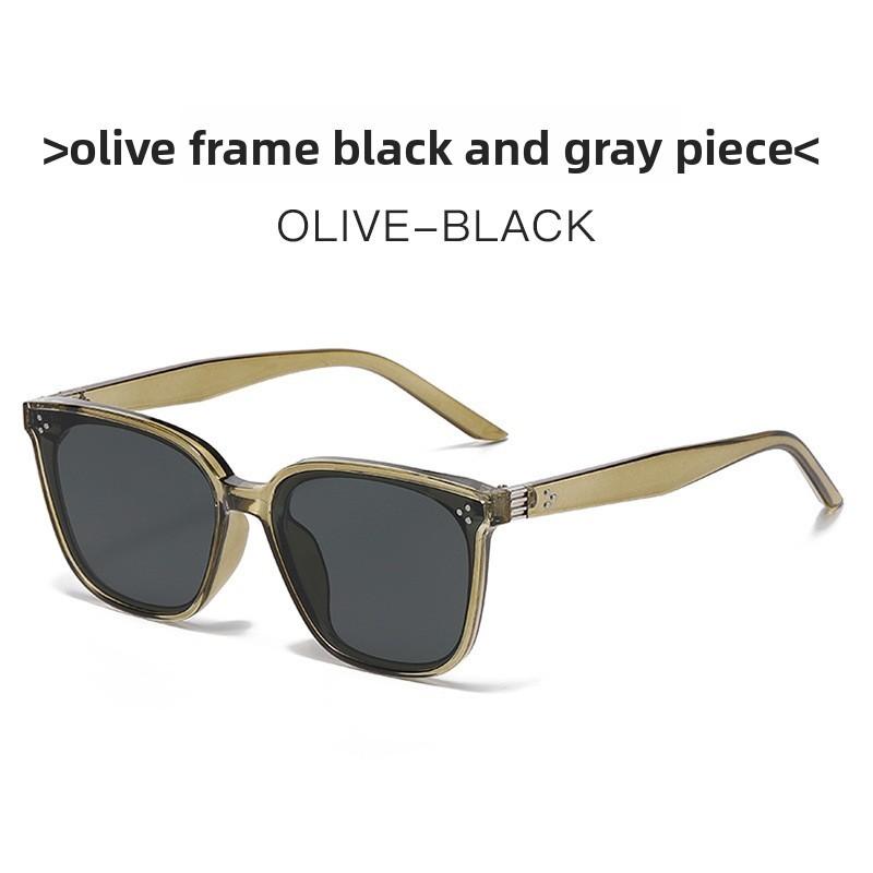 Minimalist Square Sunglasses With Uv Protection For Fashionable Driving And Travel