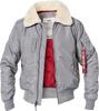 Winter Jacket Alpha Industries Injector III Man (143104) Silvery