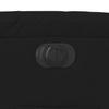 Electric Recliner Chair Black Fabric