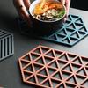 Heat-Resistant Table Mats, Set of 3, Silicone Placemats, Bowl Coasters, Cup Coasters, Anti-Scalding, Non-Slip, High Temperature Resistant Table Mats