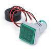 Current Signal Indicator   2‑Display   Lamp Light 60.500V AC AD16‑22FVA