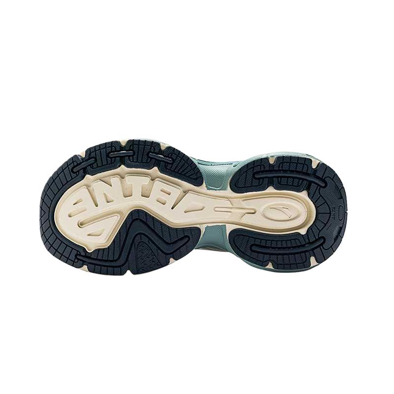 Anta Fuyao LT Textile, Synthetic Leather Cushioning, Wear Resistant Low Top Casual Shoes Women's 122528857R-2