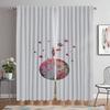 Le Petit Prince Curtains for Bedroom Elegant Room Curtains 2 Pieces Blackout Curtain Halloween Decoration Shades Partition Child