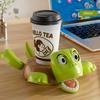 New Creative Funny Frightened Stared Turtle Coaster Drink Coasters Table Ornaments Kettle Mat Tea Coaster Desktop Decoration