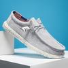 Loafer Driving Boat Bărbați Slip Confort Slip-on Moale Penny Respirabil Casual Pânză Pantofi ușori Plus Size