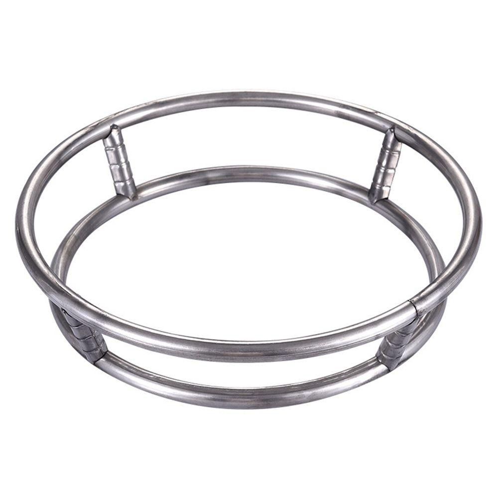 1 ks Nerezový stojan na wok Kuchyňské potřeby Kroužek na nádobí Odolná podložka pod hrnec