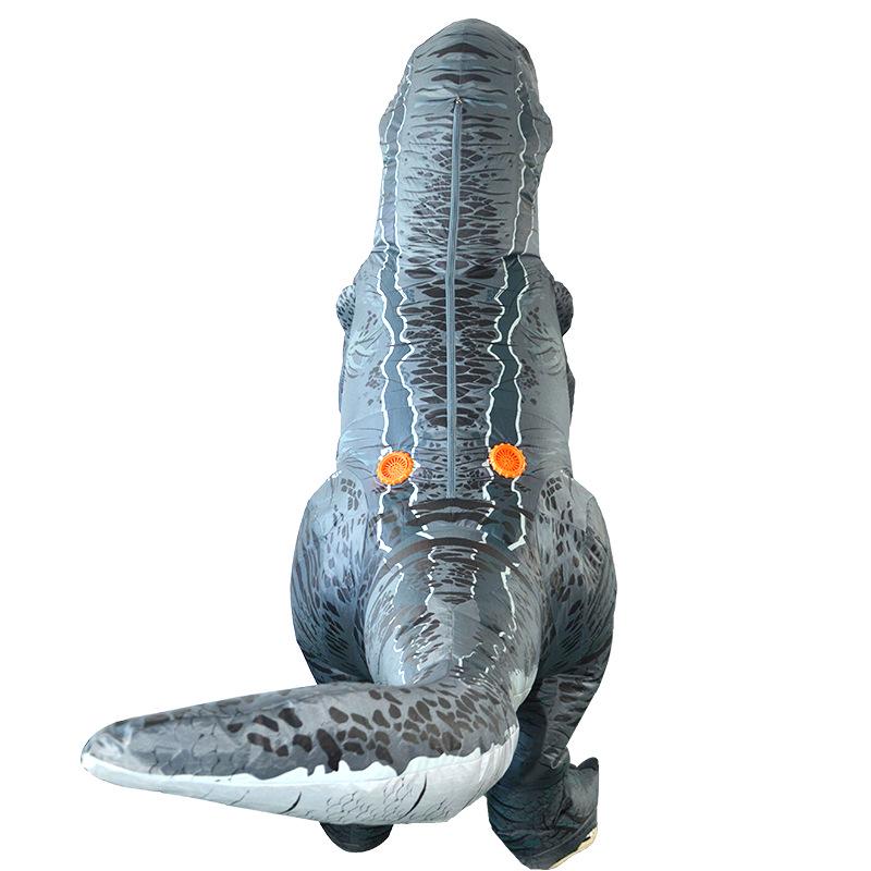 Halloween Velociraptor Inflatable Costume for Outdoor Fun and Parties
