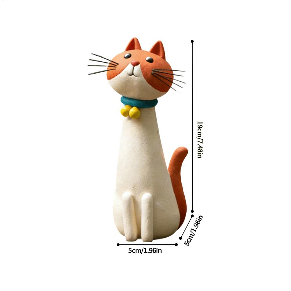 Cute cat shaped flower vase Long-Necked Cat Vase universal dried flowers vase A whimsical cat vase cat-themed decorative vase
