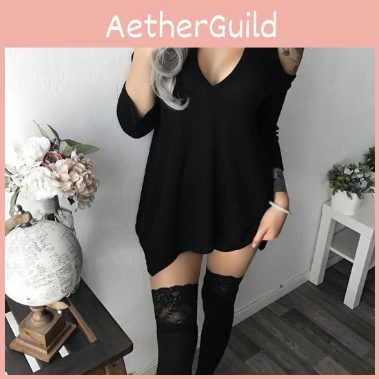 Elegant Summer Women Casual Solid Bare-shoulder Irregular Deep-v Dress In Multiple Colors
