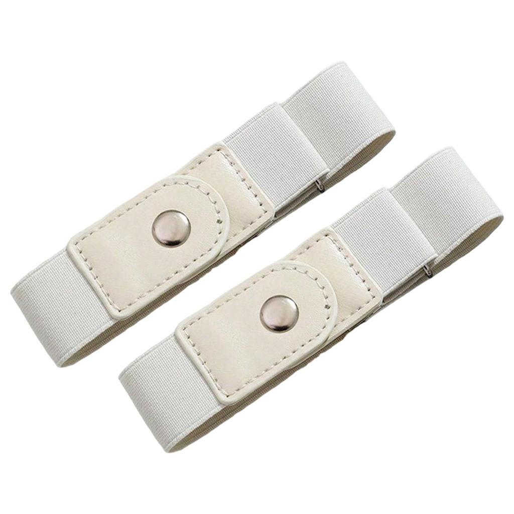 Belt Tighten Waist Button Belt No Sew Waist Buttons Jean Button Stretch Adjustable Waist Buckle Quick Button Pant Belt