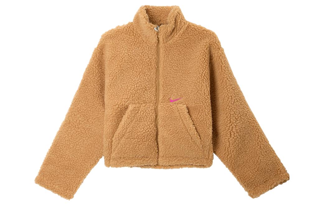 Nike Jackets Women's Linen Stand Collar Moderate Other CU6640-201