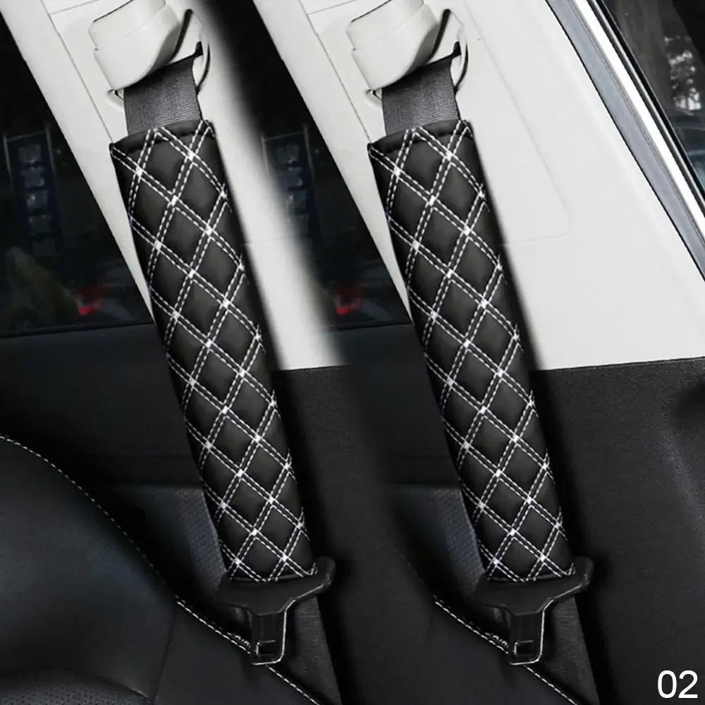 2Pcs Colorful Child Adults Safety Belt for Cars Shoulder Pads Protection Car Seat Belt Cover Seat Belt Pillow Car Accessoreis