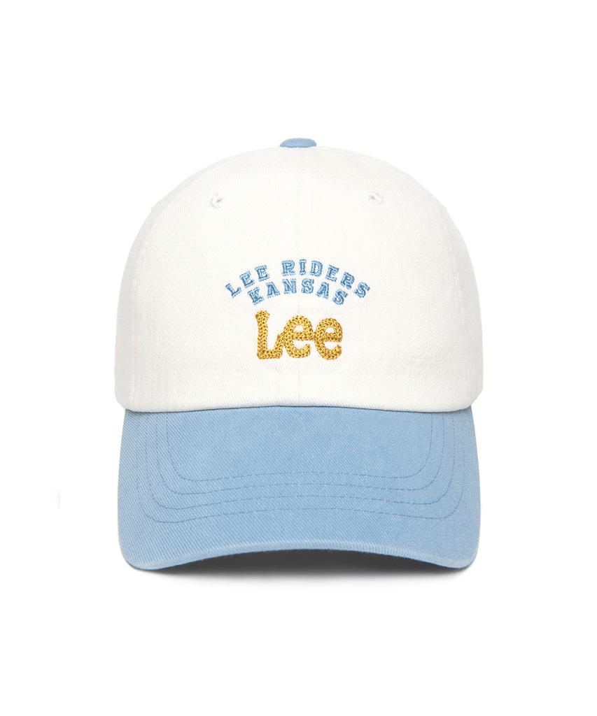 LEE Twitch Logo Color Block Ball Cap Light Blue