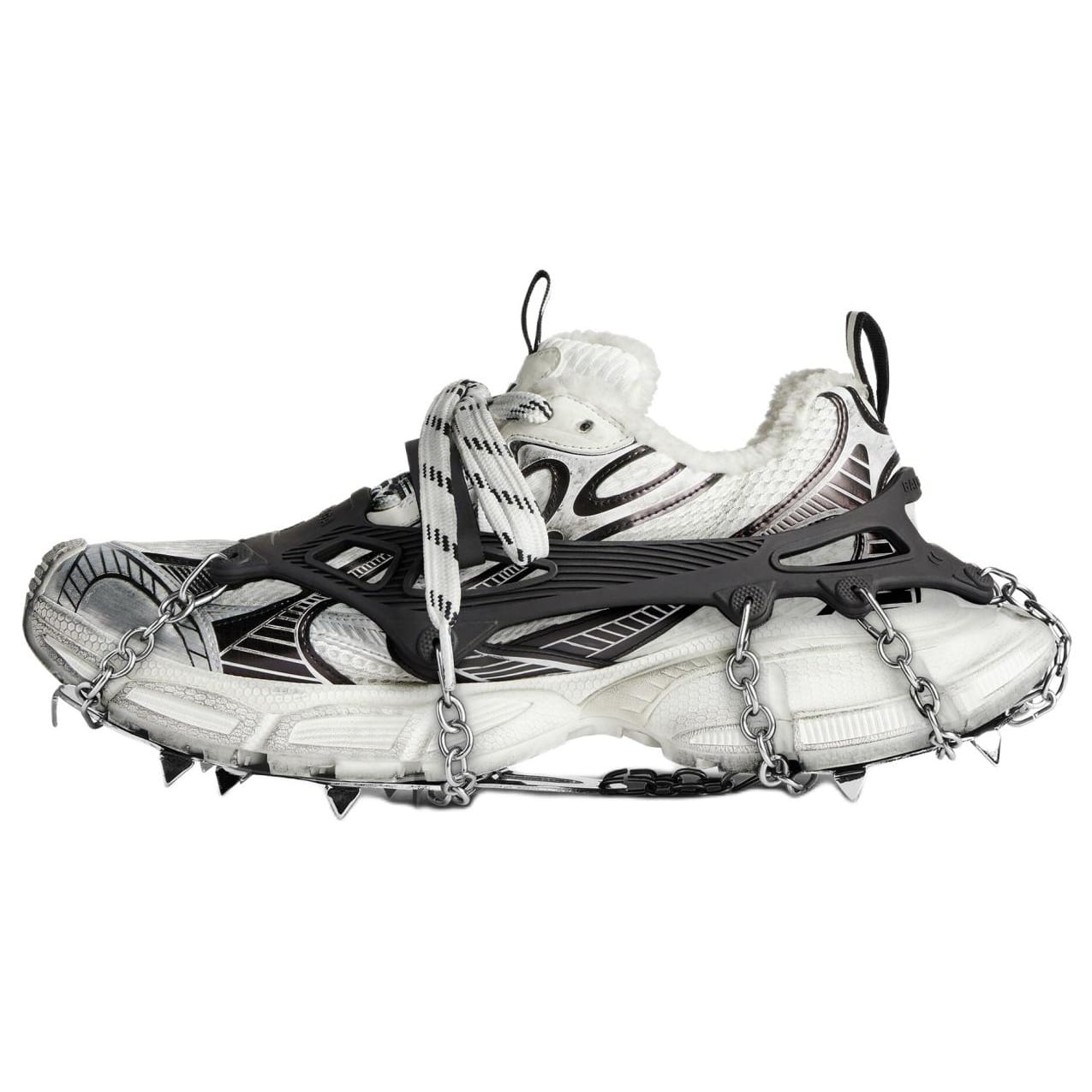 Balenciaga 3XL Ski Sneakers `White Black