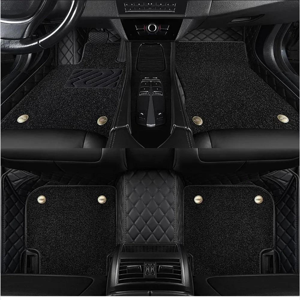 

Double layer 5D Custom Car Floor Mats For Ford Mondeo MK5 Fusion 2014-2026 Years Auto Carpets Foot liners car Accessories 2017-2020