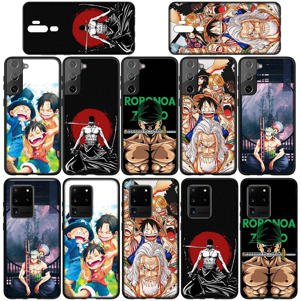 Phone Case for iPhone 17 15 16 Plus Redmi Note 14 12 11 13 Pro Max Huawei P30 P20 Lite OPPO A60 A40 A80 A18 Comics Luffy One Piece Roronoa Zoro Cover