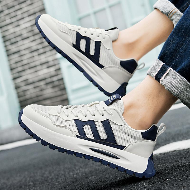 

[Новые сетчатые кроссовки Форрест Гамп, дышащая спортивная и повседневная обувь, мужская обувь, кеды] 45