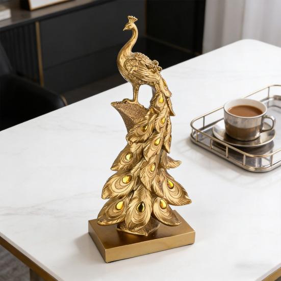 Ornament Resin Sculpture Decorative Figurine Garden Decor Home Office Artistic Tabletop Accent