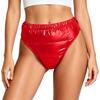 Women Leakproof Diaper Cover Underwear Adjustable Button Briefs Elastic Waist Padded Panties for Special Needs Comfort Care