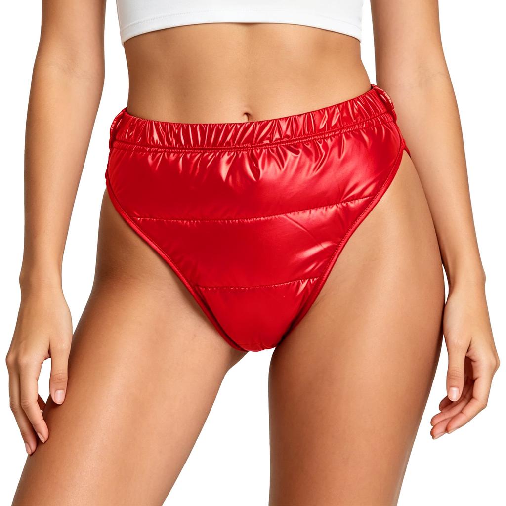 Women Leakproof Diaper Cover Underwear Adjustable Button Briefs Elastic Waist Padded Panties for Special Needs Comfort Care
