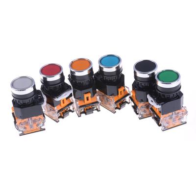 7/8" 660V 10A Pulsador Presionar Emergencia Momentáneo Parada Interruptor 22Mm