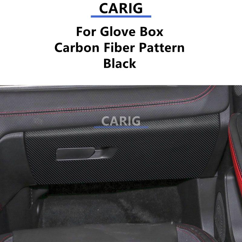 For JAC A5/J7 20-22 Leather Door Anti-kick Sticker Modified Carbon Fiber Pattern Interior Accessories Modification