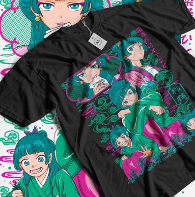 Maomao Le Cronache dell'Apoticario T-shirt Essenziale Ragazza Anime Regalo Maglietta Tutte le Taglie
