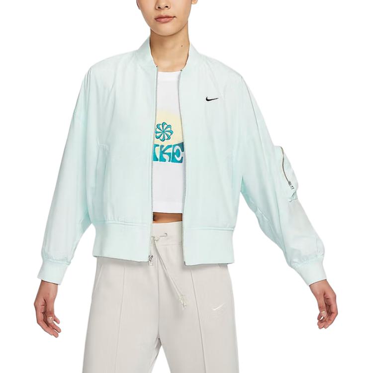 New Nike SS24 Jackets Coats Women's Blue FN2840-394