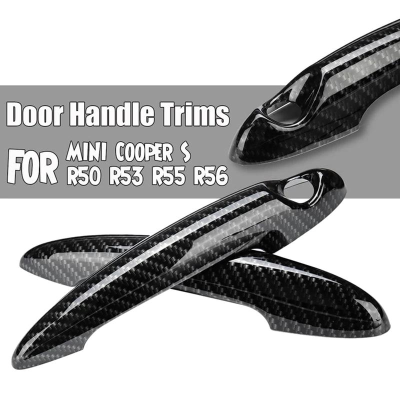 M63K-Exterior Door Handle Cover Trim Door Handle Protector Cover For BMW MINI Cooper R50 R52 R53 R55 R56 R57 R58 R59 R61