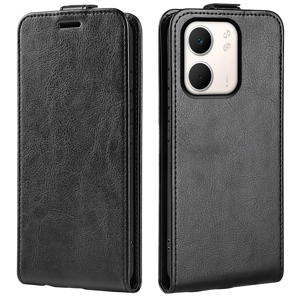 For Oppo A5x 5G/Oppo A5x 4G Case with Card Slots Vertical Flip Leather Phone Cover