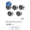 High Quality 10pcs ABEC-5 608ZZ Deep Groove Ball Bearing 608 Ball Bearing 608 2Z Metal Sealed 608 608Z 608ZZ 8*22*7MM