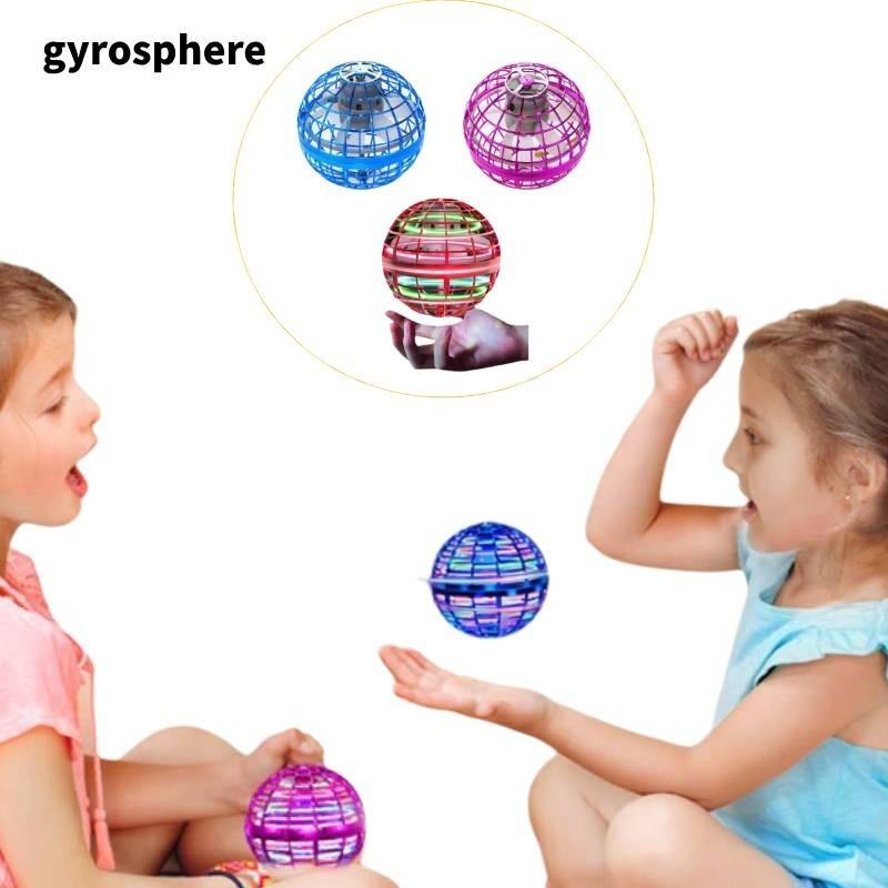 Ufo Magic Floating Ball Abs Material Usb Powered Spin Control Electric Blue Water Drop Edition