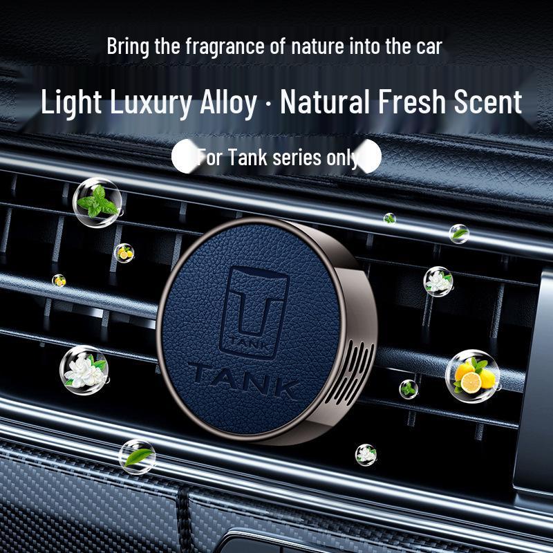 Tank 300/500 Car Air Freshener: Long-Lasting Men's Fragrance for Air Vent